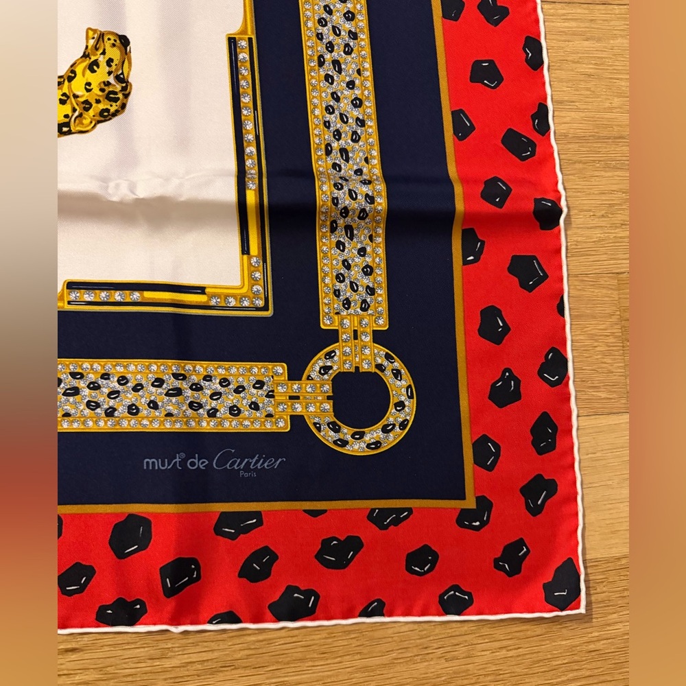 Cartier Silk Scarf - Picture 2 of 5